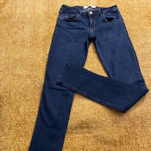 Hollister Mid-Rise skinny jeans.